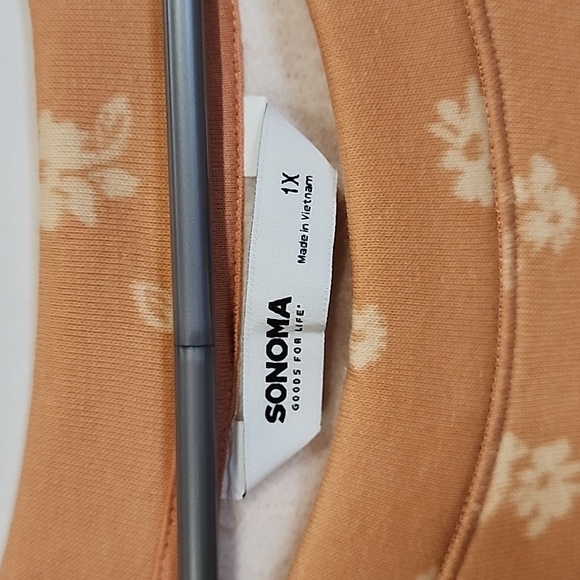 Sonoma Short Sleeve Sweater Top NWT Size 1X - Picture 3 of 6